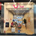 Witryna biura podróży TUI w Galerii Olimpia