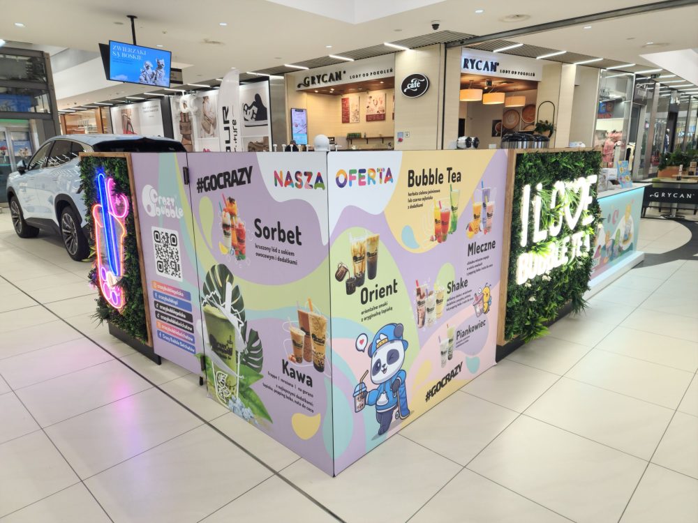 Punkt Crazy Bubble w Galerii Olimpia