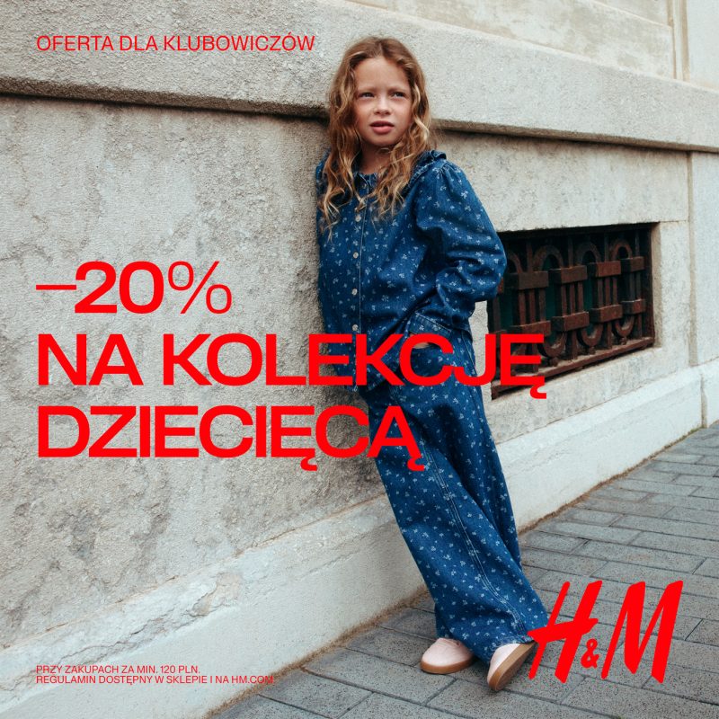 H&M -20% kolekcja dziecięca promocja