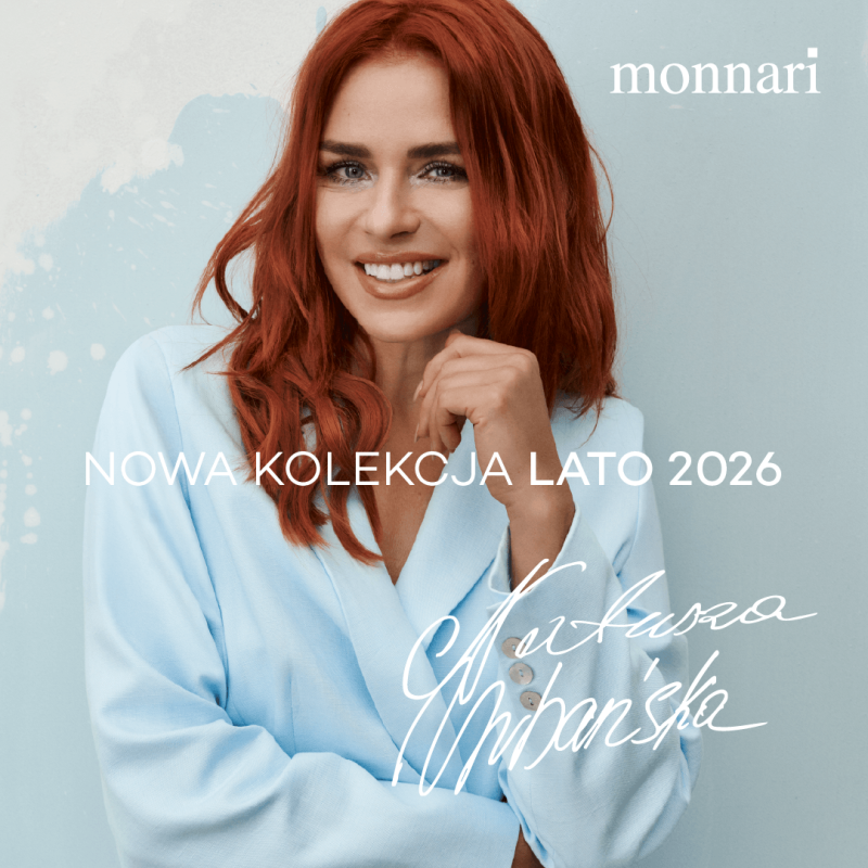 Nowa kolekcja Monnari lato 2026 – lekkie, kobiece stylizacje dostępne w Galerii Olimpia w Bełchatowie