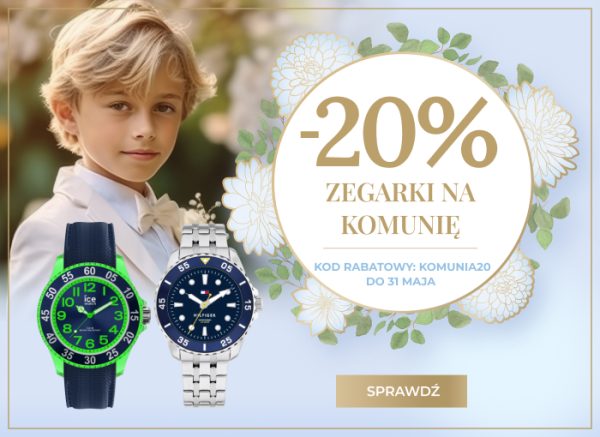 Komunijne zegarki SWISS -20% w Galerii Olimpia
