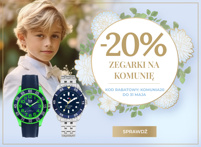 Komunijne zegarki SWISS -20% w Galerii Olimpia
