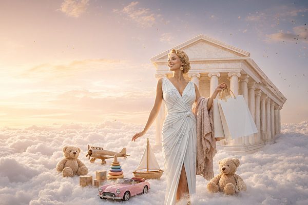 Grafika otwarcia sklepu MODA-MAX w Galerii Olimpia