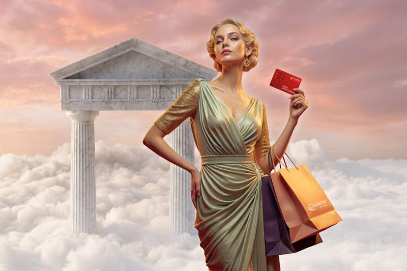 Grafika akcji Dar od Bogini 2.0 w Galerii Olimpia