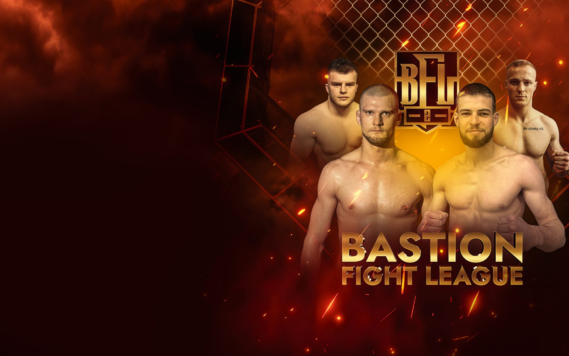 Ceremonia ważenia zawodników Bastion Fight League w Galerii Olimpia w Bełchatowie