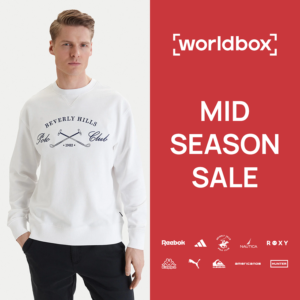 WORLDBOX Mid Season Sale w Galerii Olimpia — wyprzedaż sezonowa na znane marki