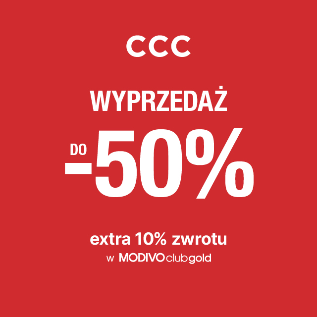 CCC wyprzedaż do -50% w Galerii Olimpia