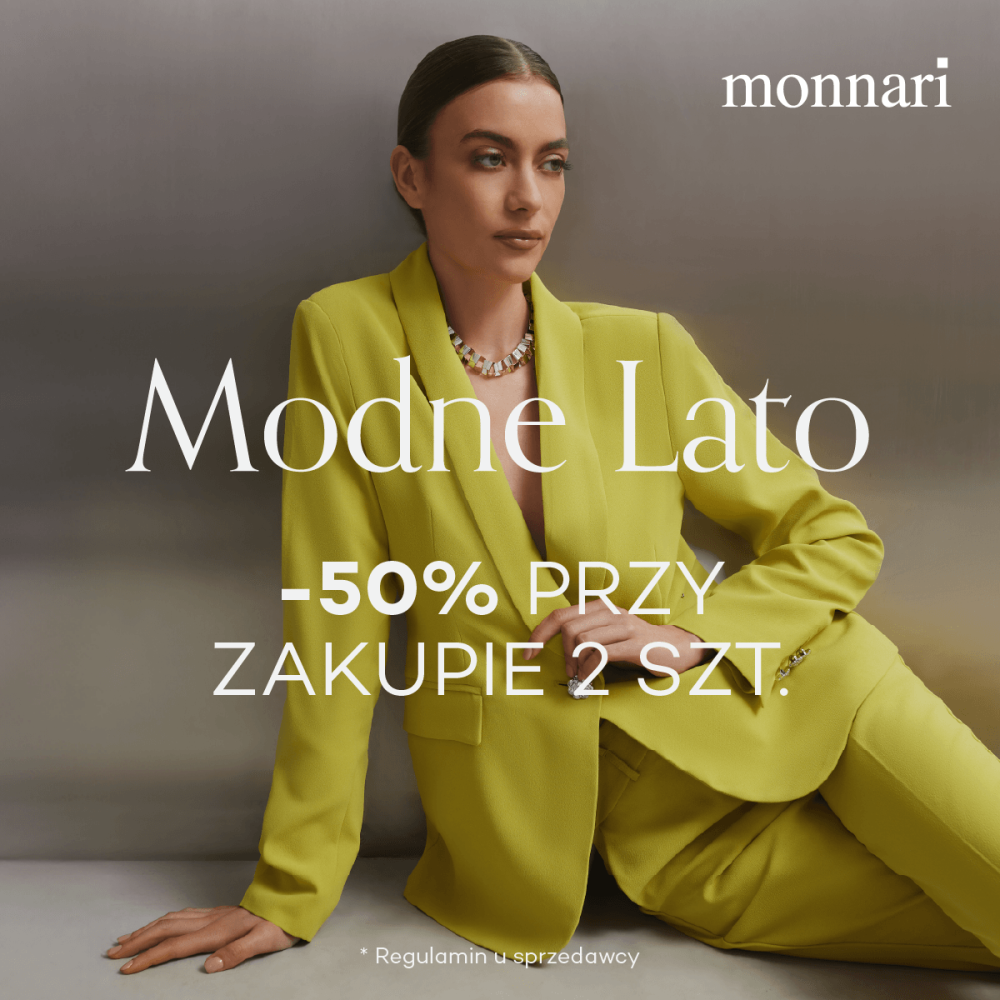 Monnari Modne Lato -50% przy zakupie 2 sztuk w Galerii Olimpia