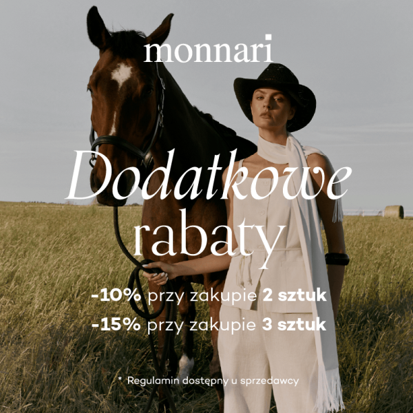 Monnari dodatkowe rabaty