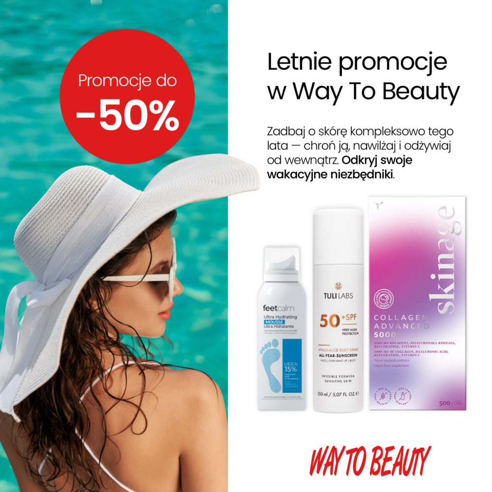 Way To Beauty w Galerii Olimpia – letnie promocje do -50% na produkty pielęgnacyjne i wakacyjne niezbędniki.