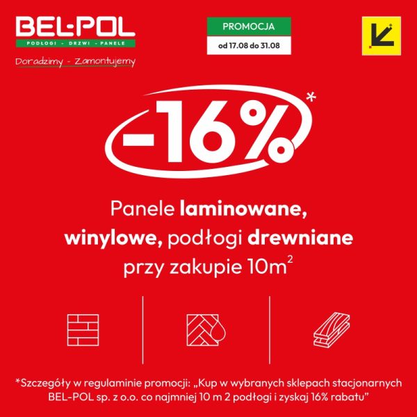 BEL-POL -16% na podłogi