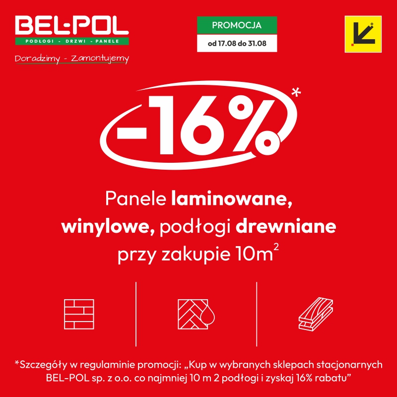BEL-POL -16% na podłogi