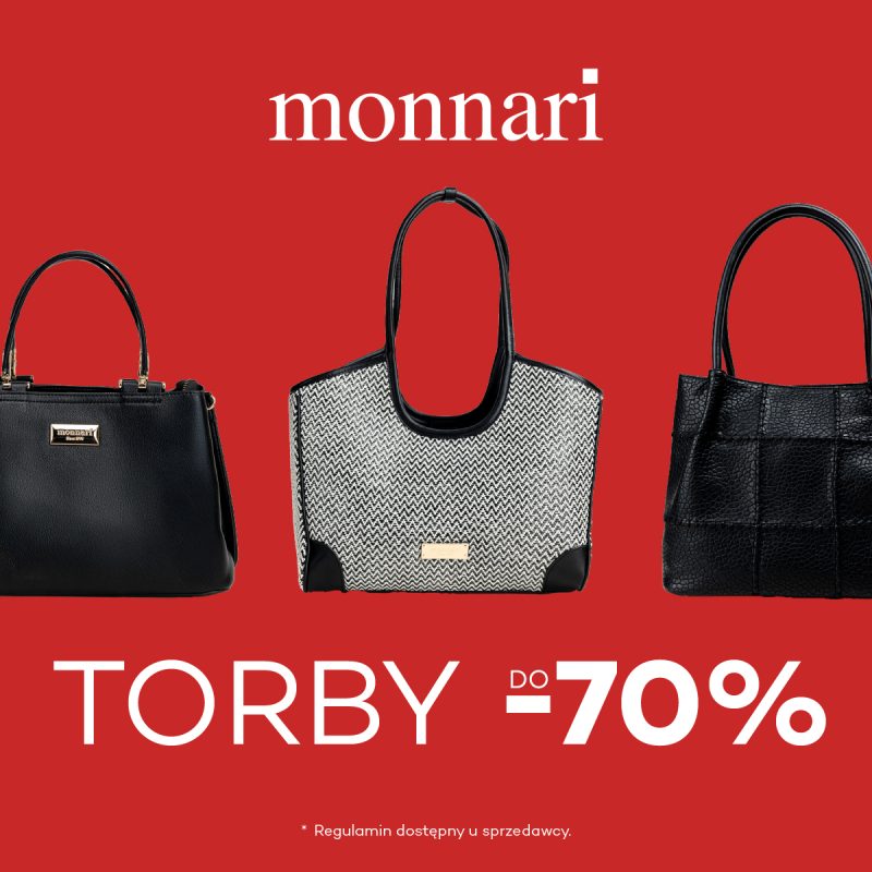 Monnari w Galerii Olimpia – torby do -70% na wybrane modele.