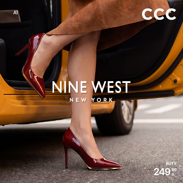 Nowa kolekcja NINE WEST w CCC w Galerii Olimpia. Eleganckie czerwone szpilki NINE WEST w nowojorskim stylu.