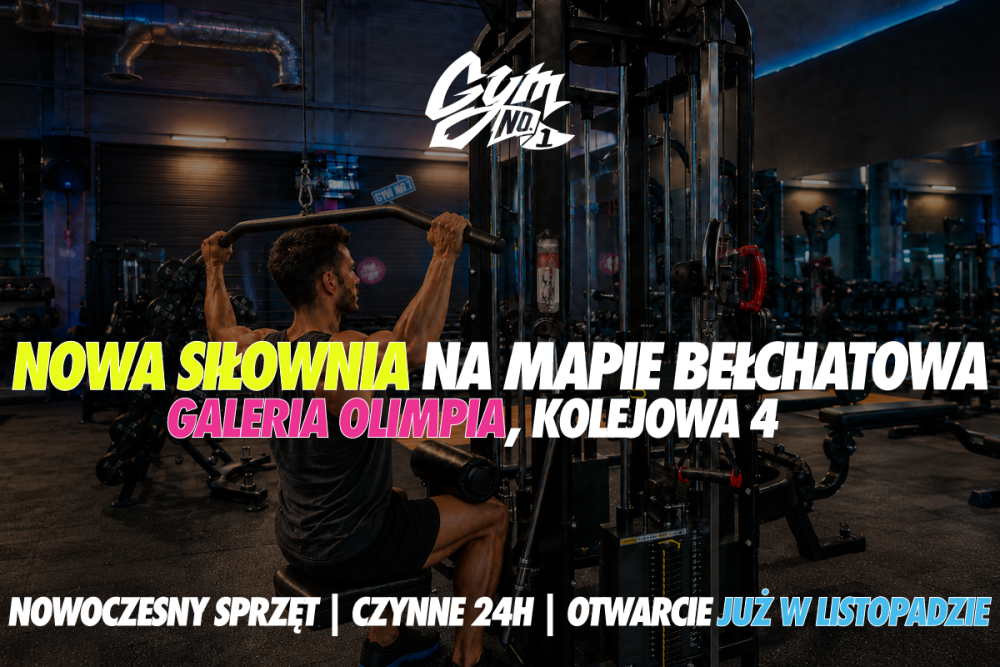 Siłownia otwarcie GYM!